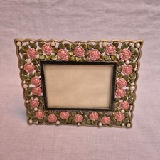 Cornice portafoto 3D rose rosa
