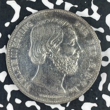 1875 Netherlands 2 1/2 Gulden