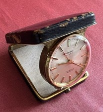 SVEGLIARINO VINTAGE DA TASCA GANDER ALARM CAL. AS 1475 PERFETTAMENTE FUNZIONANTE