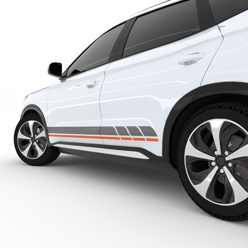 Adesivi per auto strisce - adesivi,