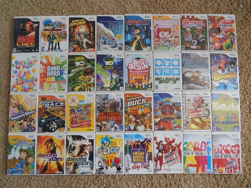 Nintendo wii games choose - games!,