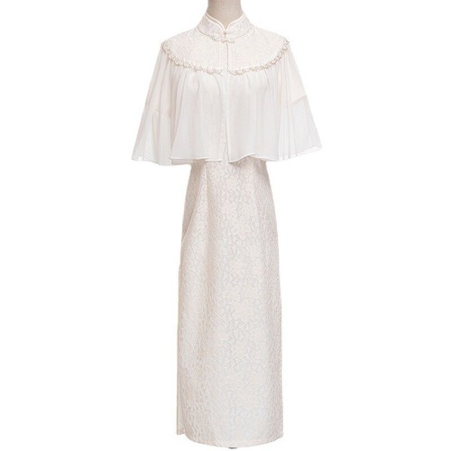 Cinese donna pizzo cheongsam - cinese,