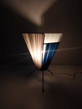 lampada da tavolo anni 40/50 tripode vintage mid century