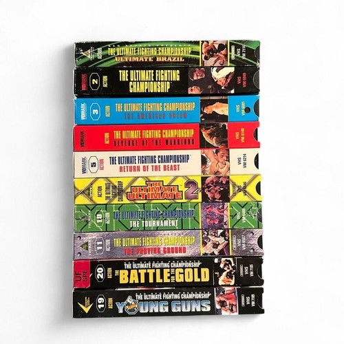 Ufc vhs lot - lot, of