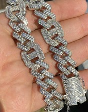 Bracciale uomo vero argento