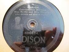 1920 JEWISH EDISON Monroe Silver COHEN on his HONEYMOON/ ADA JONES 50667 Disc