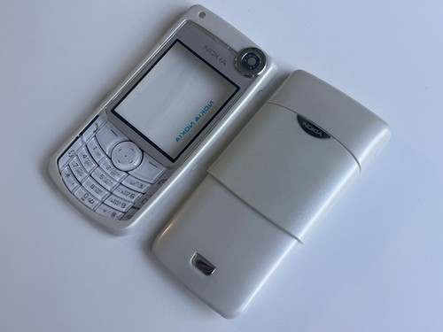 Nokia 6680 scocca cover bianca