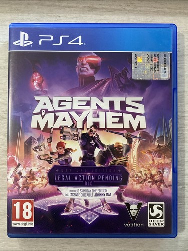 Agents mayhem per sony ps4 - agents,