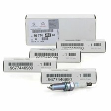 4 Candele Accensione Originali Citroen/Peugeot RCZ 308 II GTi DS3 Racing THP