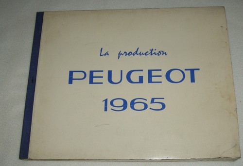Produzione peugeot 1965 8 - peugeot,