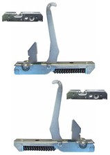 Coppia Cerniere Forno Glem Gas Candy complete di 2 portarulli