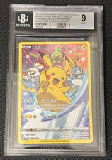 Pokemon Spada e Scudo - Pikachu Promo SWSH020 ITA - BGS 9 Mint