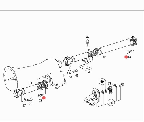Mercedes w163 bullone - w163, ml