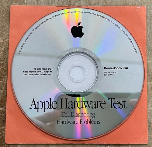 Apple hardware test - test, powerbook