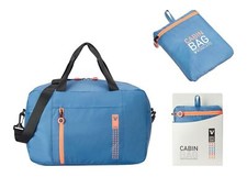 RONCATO Compact Cabin Bag borsa da viaggio borsa Avio blu grigio fluo arancione nuova