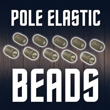 10 x Perline Morbide Elastiche per Palo - Pesca Fiammiferi