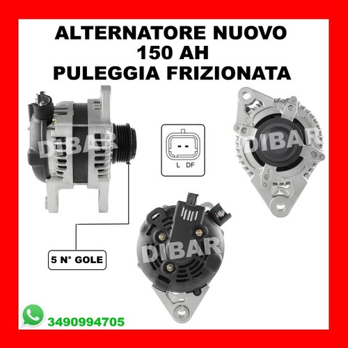 Alternatore nuovo 150 alfa - nuovo, ah
