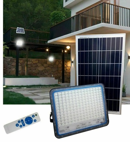 Faro led con pannello solare - faro,