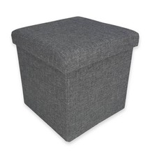 Pouf contenitore poggiapiedi - pouf,