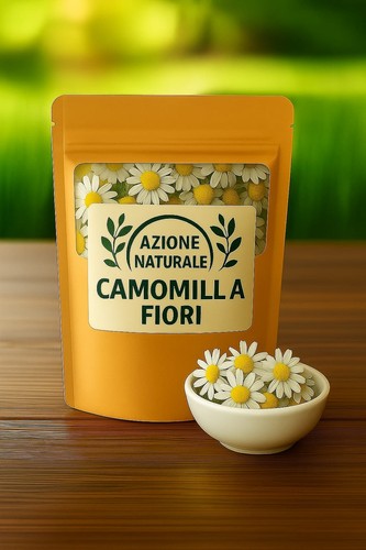 Camomilla bio 1kg fiori interi - camomilla,