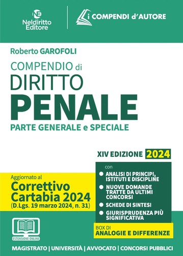 Compendio diritto penale - diritto,