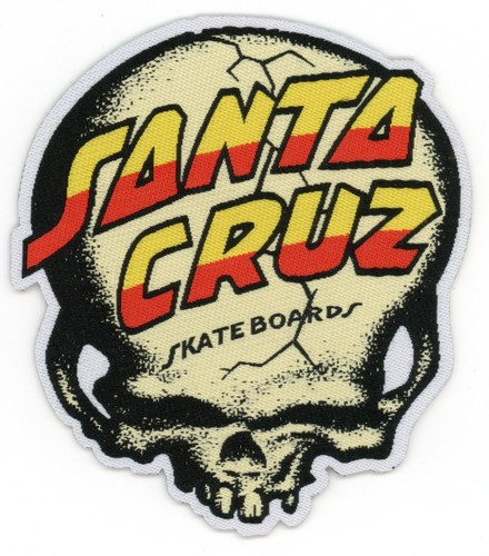Santa cruz skateboard skull - santa,