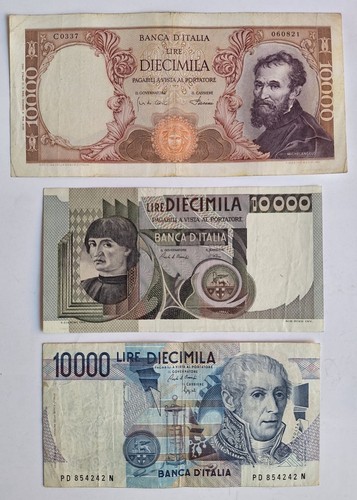 Lotto banconote repubblica - 3,