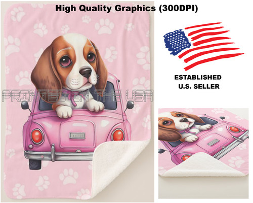 Baby beagle cucciolo - cucciolo, rosa