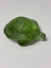 LALIQUE CRYSTAL SIDONIE GREEN