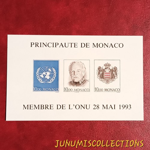 Timbre monaco neuf bloc - timbre,
