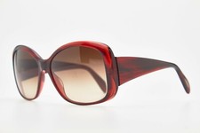 Oversized Sunglasses OLIVER PEOPLES dark Red Big Size eyewear eyeglasses women's
