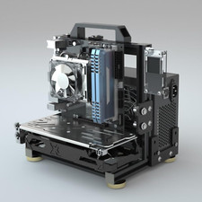Case telaio banco prova PC