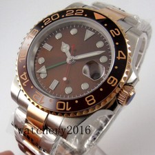 Orologio Uomo GMT Oro Rosa