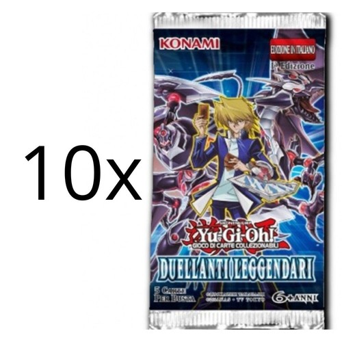 10x boosters - yu-gi-oh!,