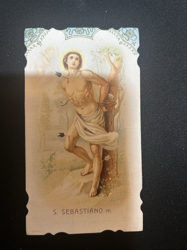 Santino holy card cromo - holy,