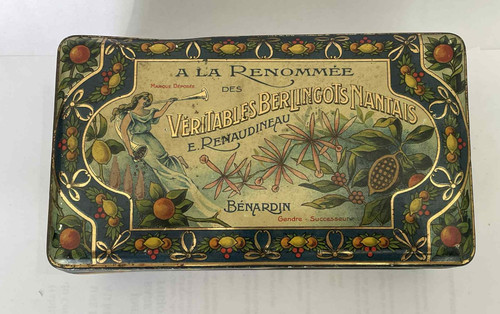 Ancienne boite tole - en,