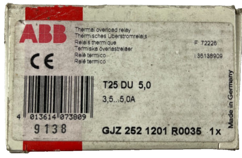 Relè sovraccarico termico abb - sovraccarico,
