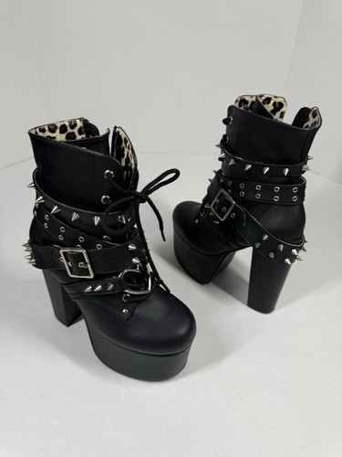 Demonia torment chunky heel - torment,