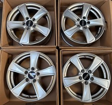 4x Oxxo Kallisto 6,5 x 16 pollici 5 x 112 ET 33 argento ECE Audi Seat Skoda VW RDKS