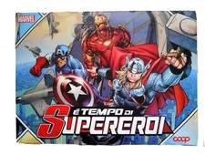 Coop Album E' TEMPO di SUPEREROI - COMPLETO di 160 Carte