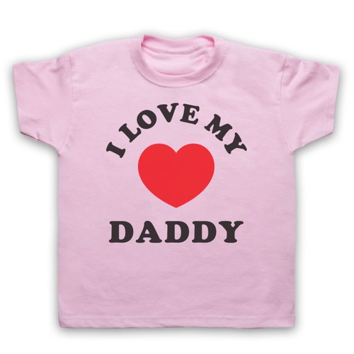 Maglietta love daddy cute - maglietta, i