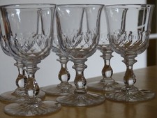 BACCARAT 6 ANCIENS VERRES