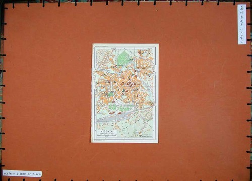 Vecchia stampa vintage 1969 - vecchia,