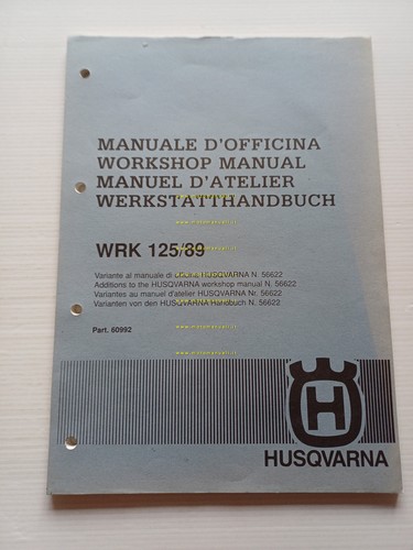Husqvarna wrk 125 1989 - husqvarna,