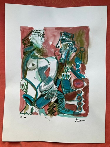 Picasso disegno quadro 11 - picasso, 11,8