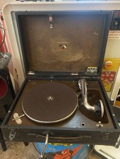 Grammofono a Valigetta La Voce del Padrone Vintage Anni 30 Originale