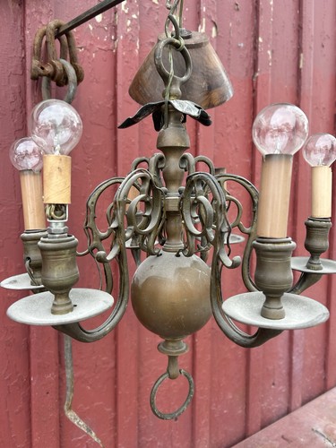 Lampadario olandese fiammingo