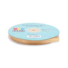 Nastro doppio raso Nocciola 10