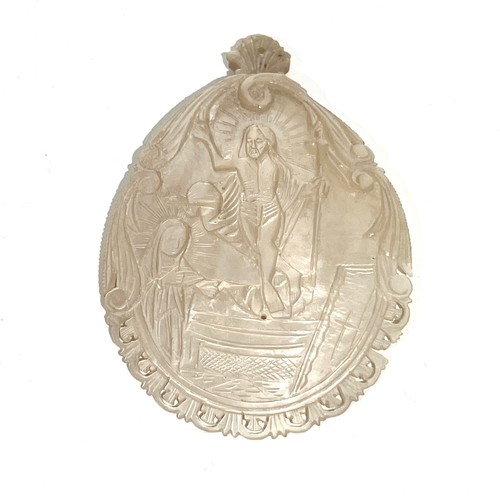 Ciondolo reliquiario nacre - nacre, xix