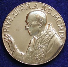 MEDAGLIA PAPA PIO XII MAGNAE